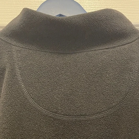 Donna Karan Navy Blue Half-Zip Fleece - Picture 5 of 5